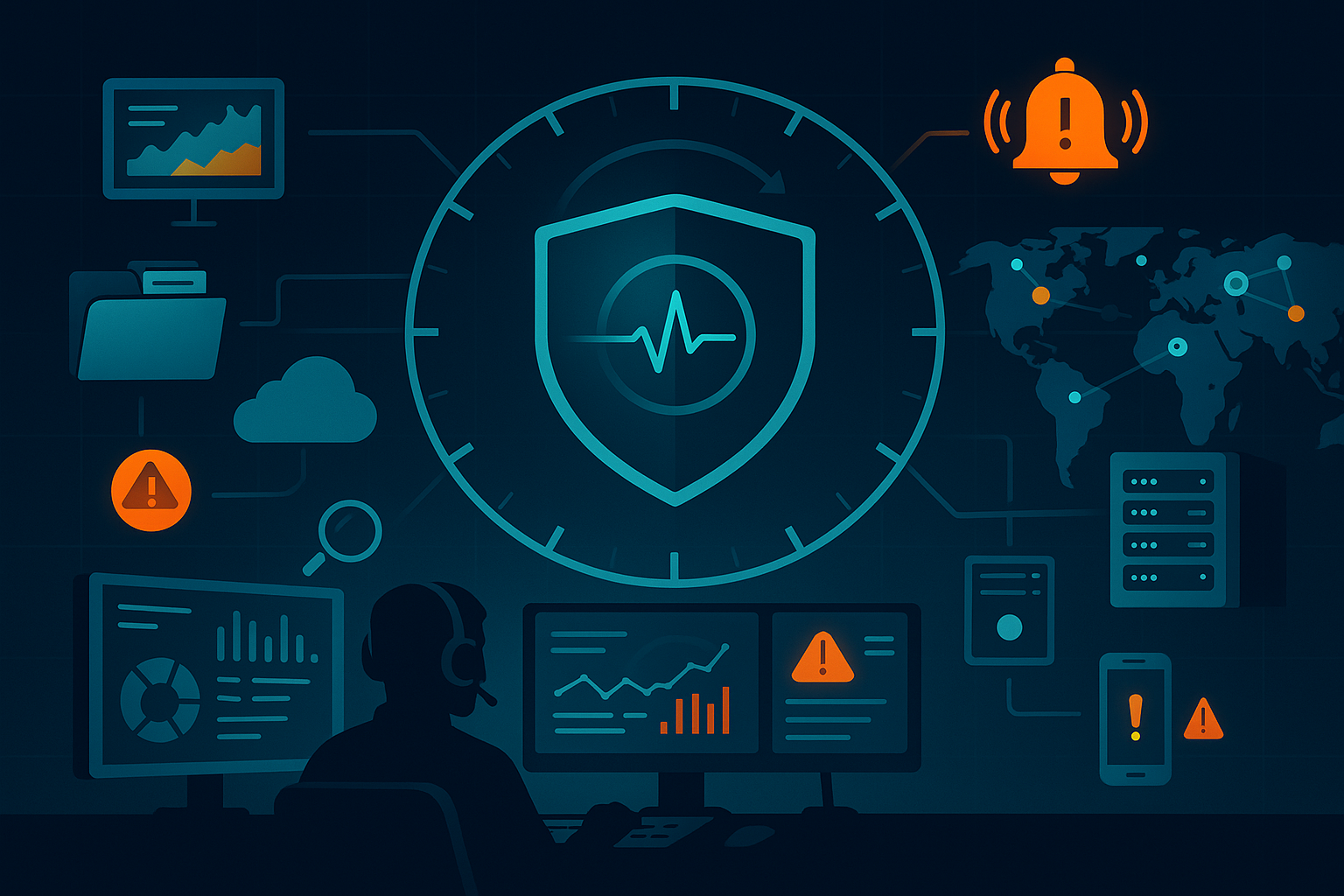 SIEM/SOC como servicio — monitorización y respuesta 24/7